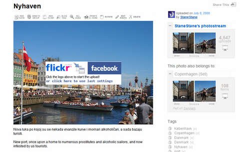 Flickr2Facebook